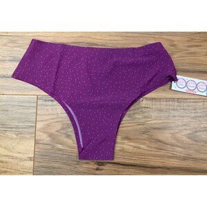NWT Cheek Boss Purple Polka dot Cheekie  Size: Medium